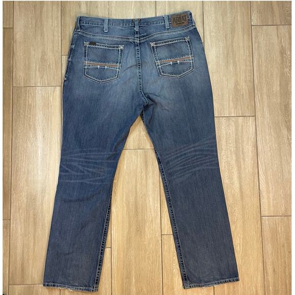 Ariat M4 Durango Bootcut Jeans Men’s 44x36 Blue Denim Heavyweight Workwear - Picture 2 of 9